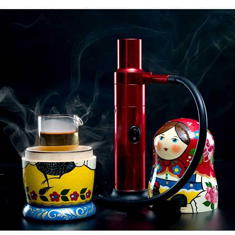 100% Chef Aladin 007 Kokteyl Tütsüleme Makinesi, Kolay Kullanım, Kırmızı - 4
