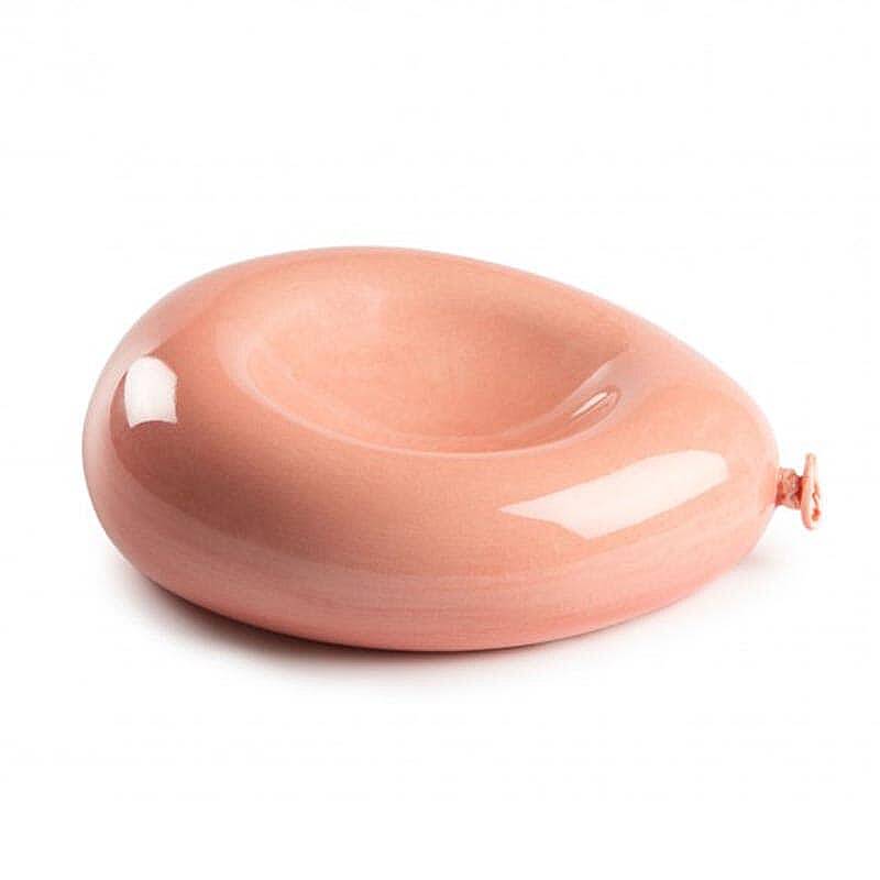 100% Chef Balon Porselen Sunum Tabağı, Modern Tasarım, 23x20x7 cm - 1
