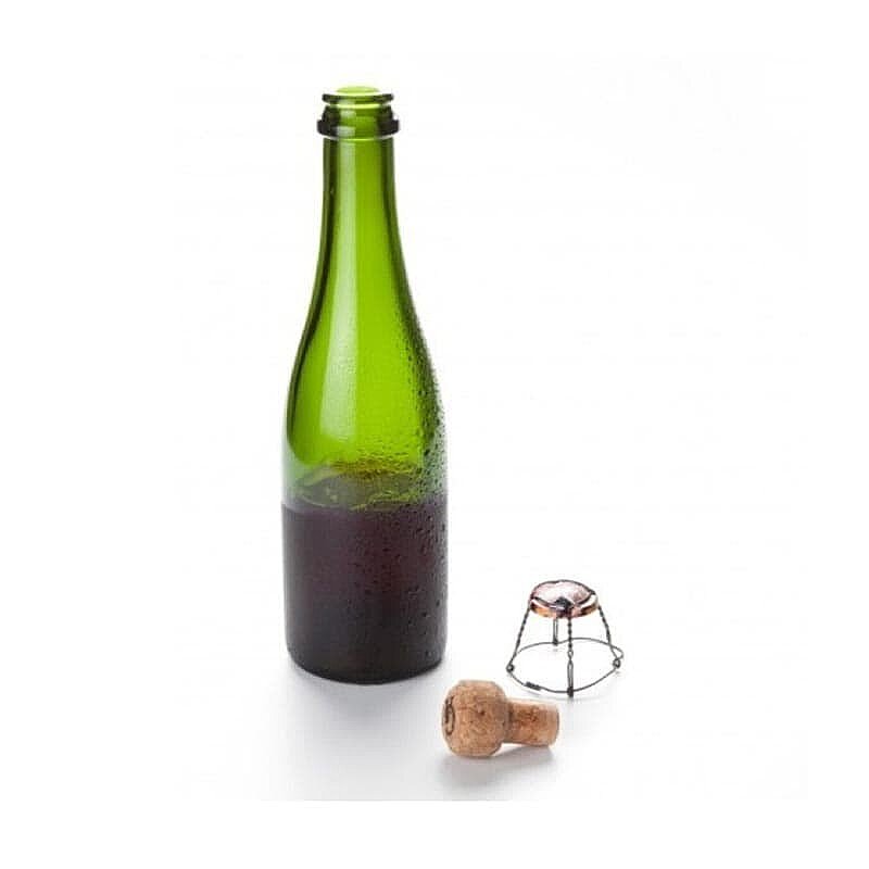 100% Chef Cava İçecek Sunum Şişesi, Özel Tasarım, 500 ml, 6 Adet - %100 Chef