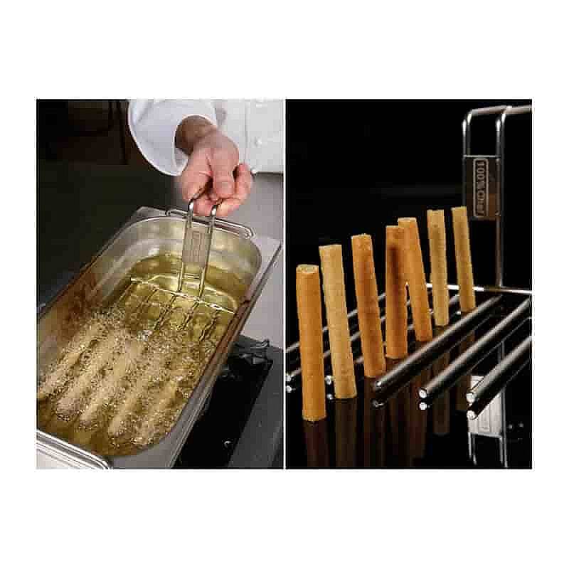 100% Chef Çelik Makaron Yapma Kiti, Kolay Kullanım - 2
