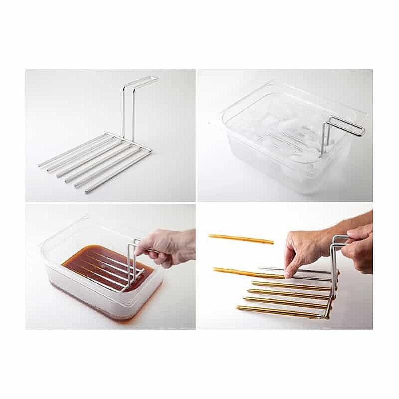 100% Chef Çelik XL Makaron Yapma Kiti, Kolay Kullanım - 3