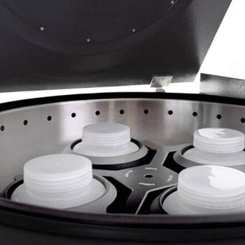 100% Chef CentriCook XL Sızdırmaz Kapaklı Yedek Santrifüj Şişesi, 750 ml, 4 Adet, 3 Lt. - 3