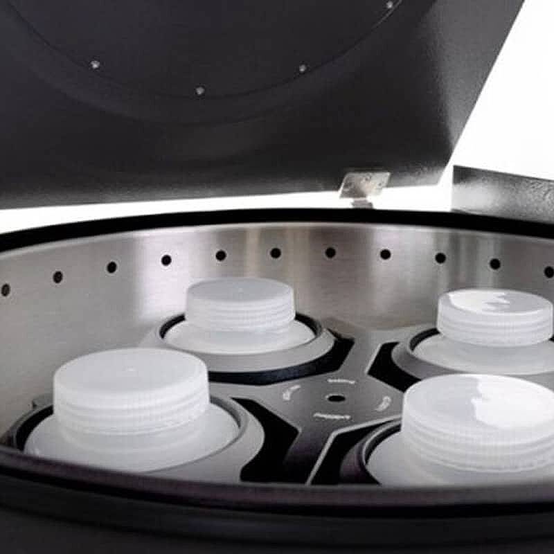 100% Chef CentriCook XL Sızdırmaz Kapaklı Yedek Santrifüj Şişesi, 750 ml, 4 Adet, 3 Lt. - 3