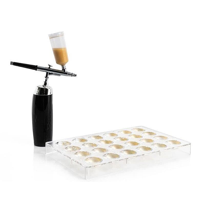 100% Chef Deko Spray Şarjlı Mini Gıda Dekorasyon Airbrush Tabancası, Profesyonel Kullanım - %100 Chef (1)