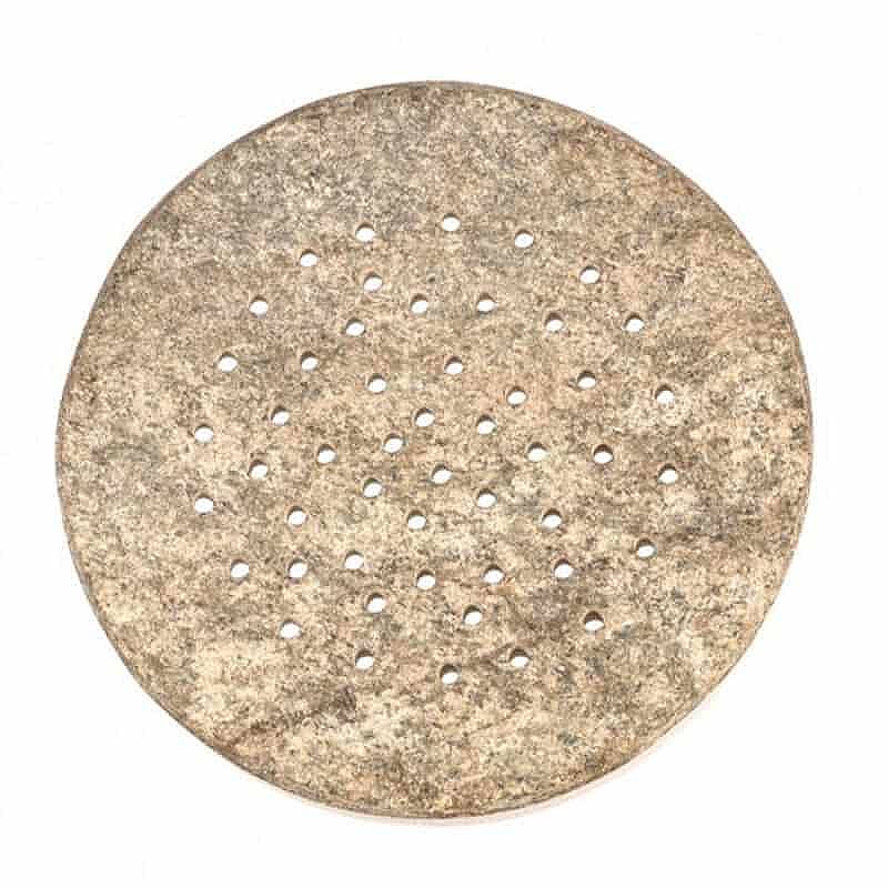 100% Chef Delikli Galaxy Advance Mermer Sunum Tabağı, Gastronomi Sunum, 17 cm - 1