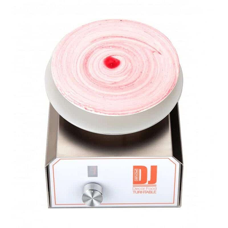 100% Chef DJ Dönen Dekor Masası, Profesyonel Kullanım, 19x21x15 cm - %100 Chef