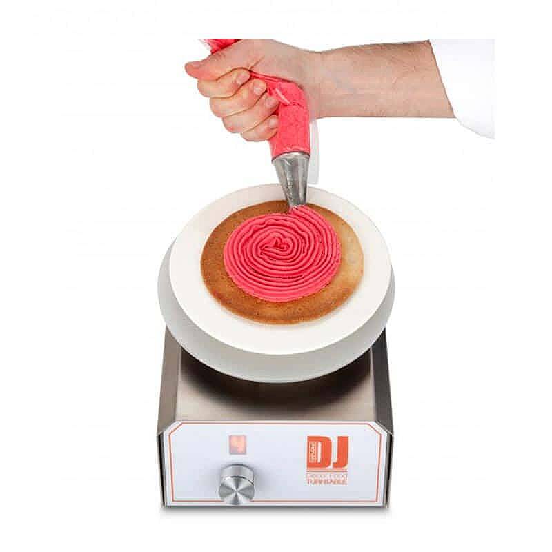 100% Chef DJ Dönen Dekor Masası, Profesyonel Kullanım, 19x21x15 cm - 3