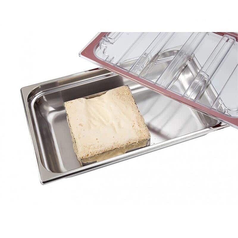 100% Chef GN 1/1-200 mm Sous Vide Gastronorm Küvet, 18 Lt. - 3