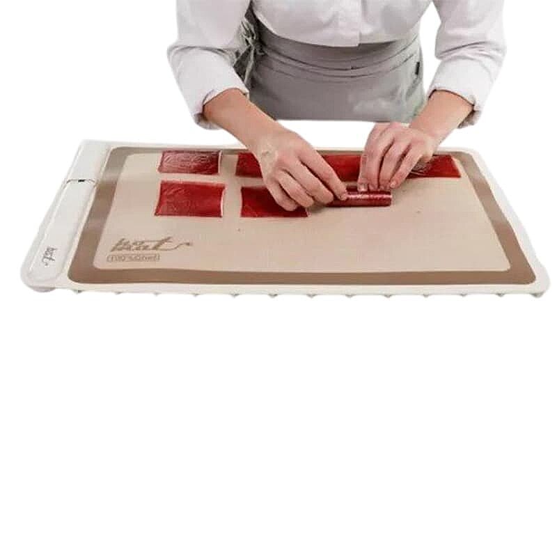 100% Chef Hot Mat Isı Ayarlı Silikon Çalışma Matı, Profesyonel Kullanım - 3