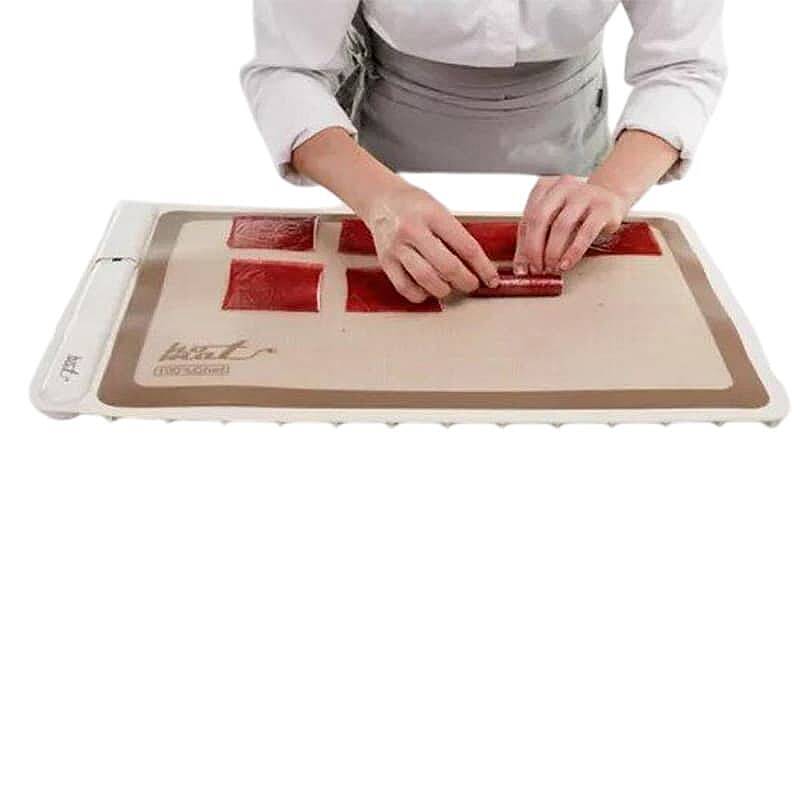 100% Chef Hot Mat Isı Ayarlı Silikon Çalışma Matı, Profesyonel Kullanım - 3