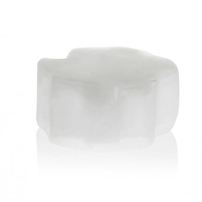 100% Chef Iceberg Cam Sunum Tabağı, Modern Tasarım, 14x7 cm - 2
