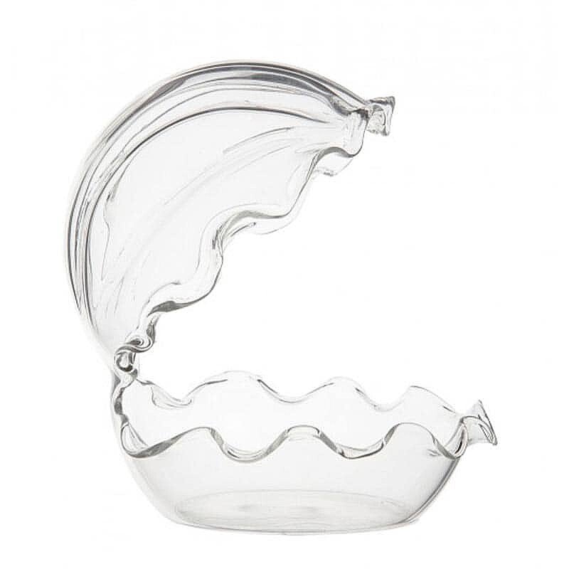 100% Chef İstiridye Cam Sunum Kasesi, El Yapımı, 12x13 cm - %100 Chef (1)