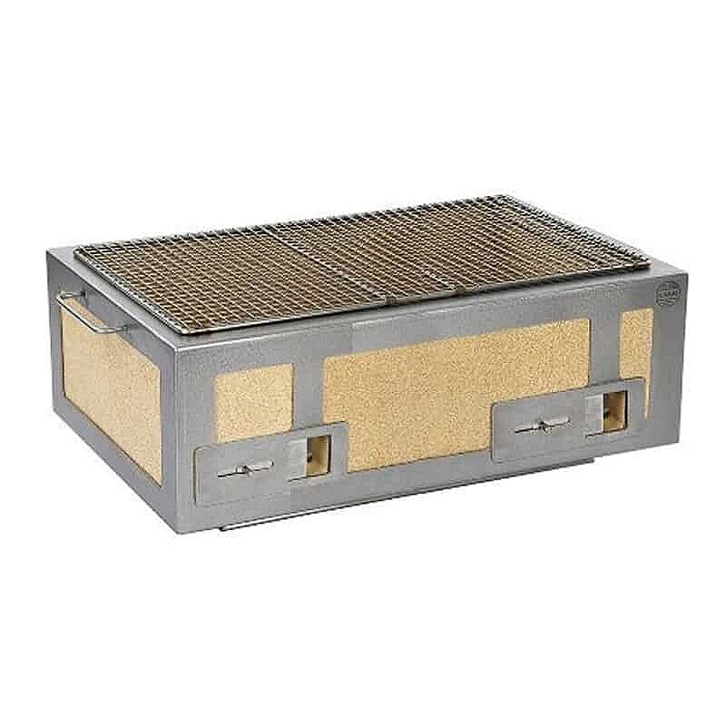 100% Chef Kasai XL Profesyonel Japon Izgarası, Profesyonel Kullanım, 92x35x21 cm - %100 Chef