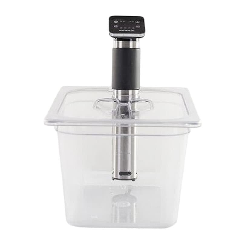 100% Chef Noonie GN 1/2 Kapaklı Polikarbonat Sous Vide Küveti, Kolay Kullanım, 15 Lt. - %100 Chef