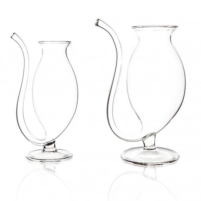 100% Chef Pipetli Cam Kedi Bardağı, Özel Tasarım, 200 ml - %100 Chef