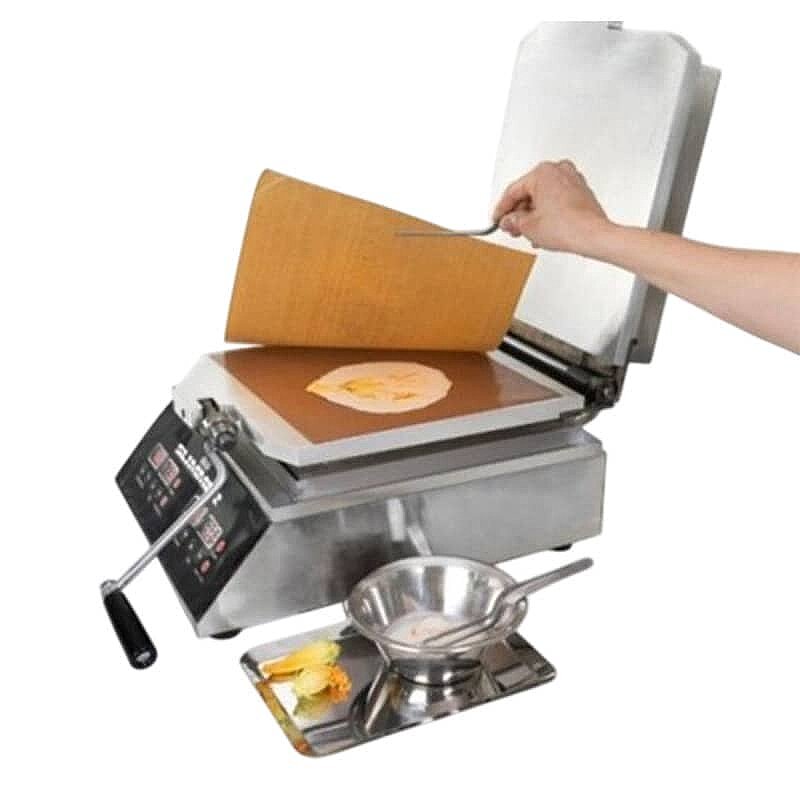 100% Chef Slimmer Teflon Kaplamalı Profesyonel Gıda Presleme Makinesi, Paslanmaz Çelik - 4