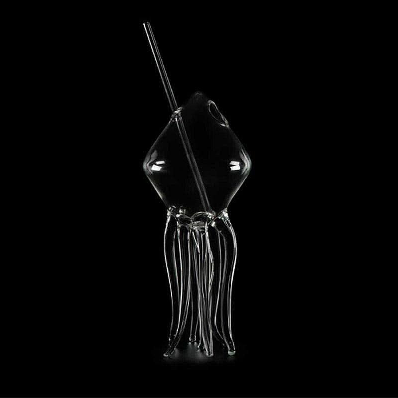 100% Chef Squid Ayaklı Cam Kupa, Özel Tasarım, 280 ml - %100 Chef (1)