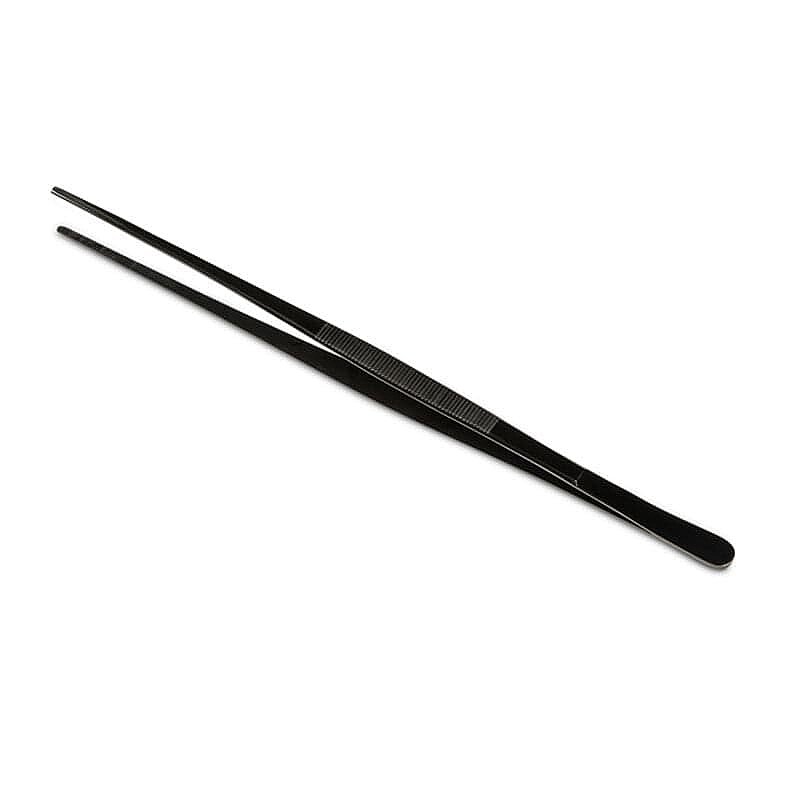 100% Chef Titanyum Dekor Şef Cımbızı, Ergonomik, 30 cm, Siyah - %100 Chef