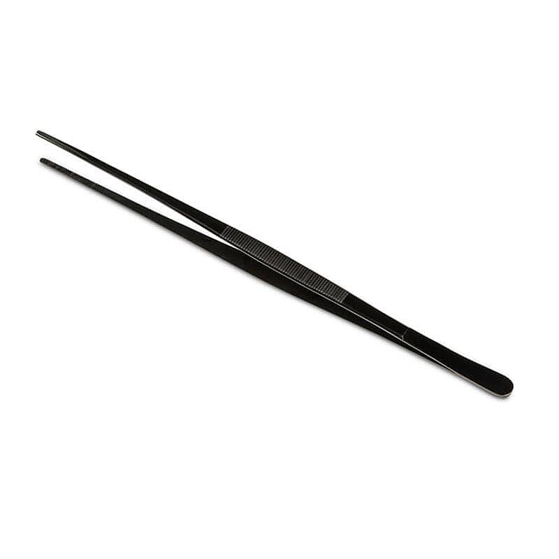 100% Chef Titanyum Dekor Şef Cımbızı, Ergonomik, 30 cm, Siyah - 1