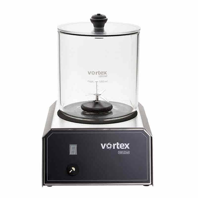 100% Chef Vortex Vakumlu Manyetik Karıştırıcı, Paslanmaz Çelik, 1 Lt. - 1