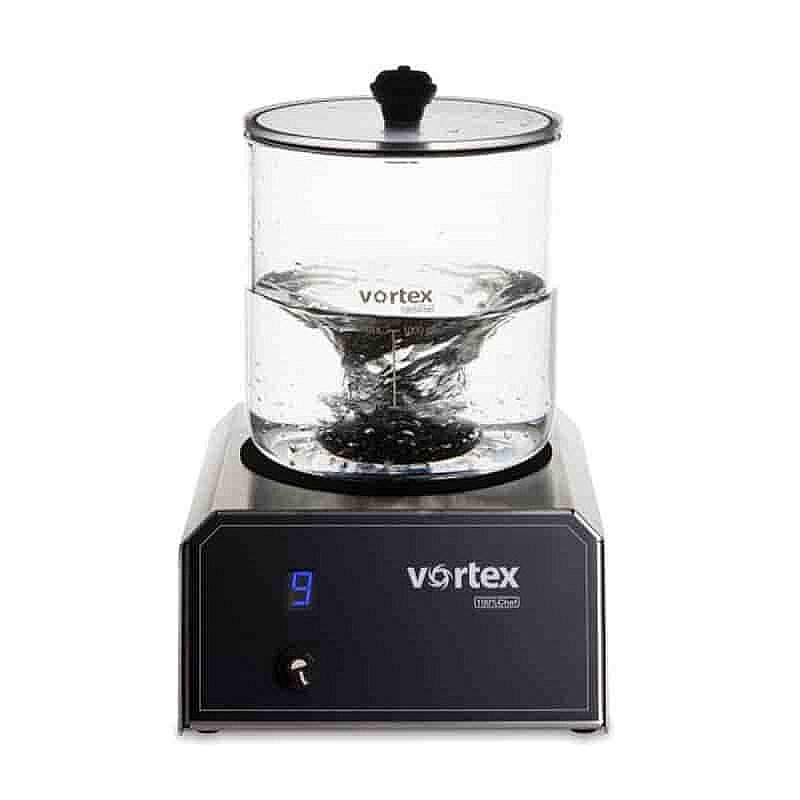 100% Chef Vortex Vakumlu Manyetik Karıştırıcı, Paslanmaz Çelik, 1 Lt. - %100 Chef (1)