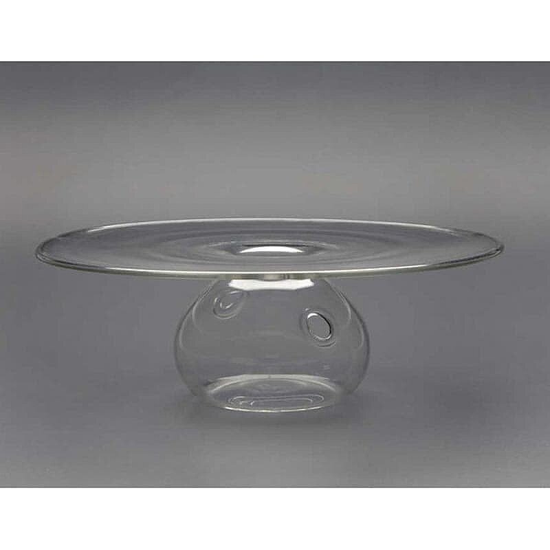 100% Chef Vulcano Cam Sunum Tabağı, Gastronomi Sunum, 23x7,5 cm - 3