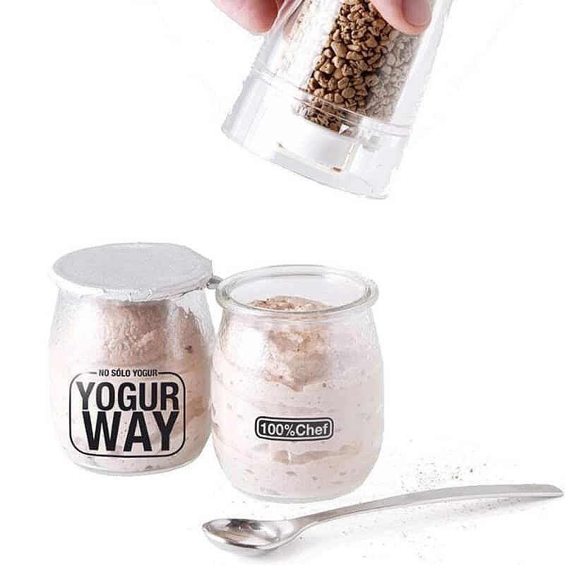 100% Chef Yoğurt Pot & Kavanoz, 106 Adet, Ø5 cm, 120 ml - 3