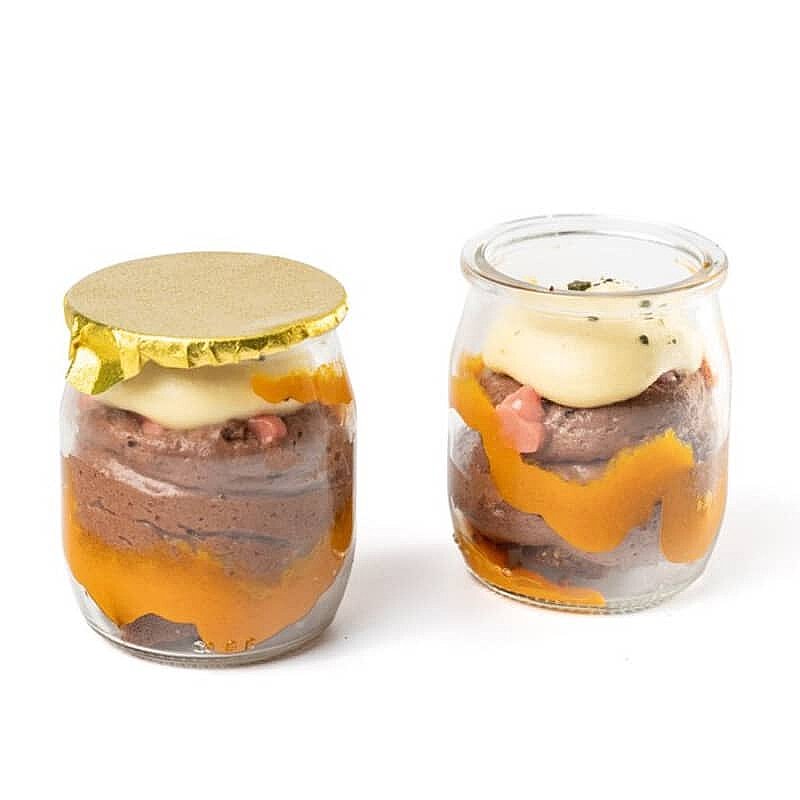 100% Chef Yoğurt Pot & Kavanoz, 106 Adet, Ø5 cm, 120 ml - %100 Chef (1)