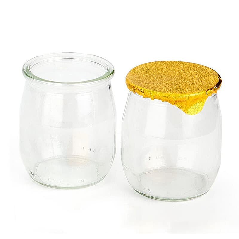 100% Chef Yoğurt Pot & Kavanoz, 106 Adet, Ø5 cm, 120 ml - %100 Chef