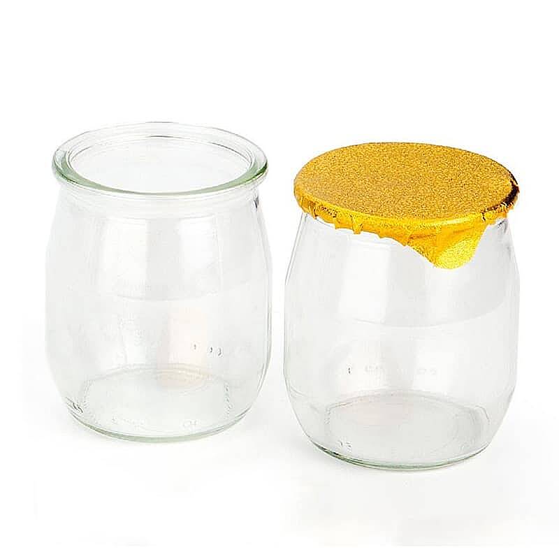 100% Chef Yoğurt Pot & Kavanoz, 106 Adet, Ø5 cm, 120 ml - 1
