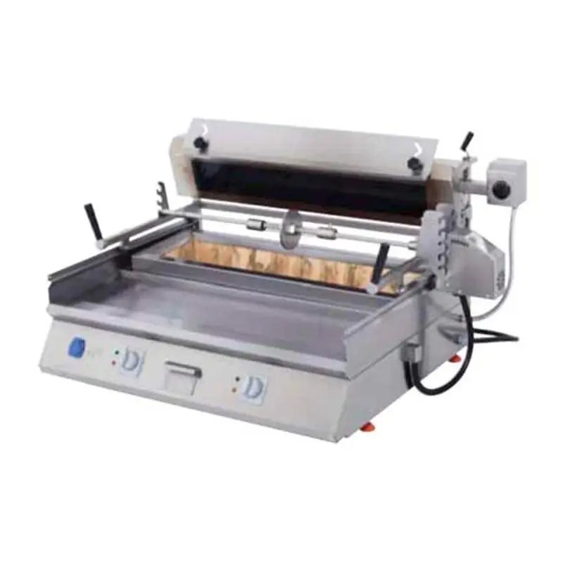Atalay ACAG-02 Yatay Et Pişirme Cağ Kebabı Makinesi, Paslanmaz Çelik, Elektrikli - 1