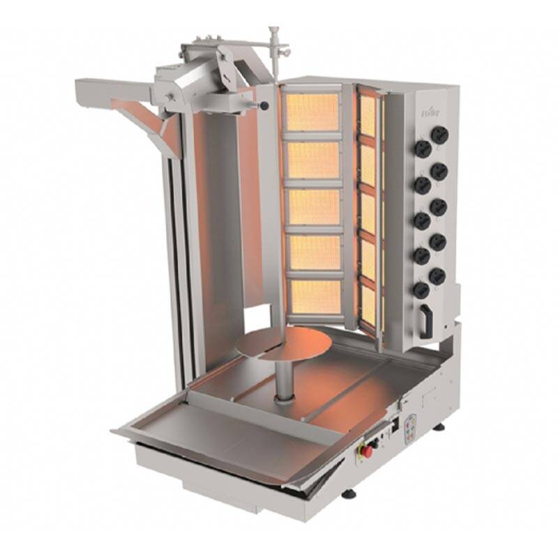 Atalay ADR-10G Otomatik Döner Robotu, 5+2 Radyanlı, Doğalgazlı - 1