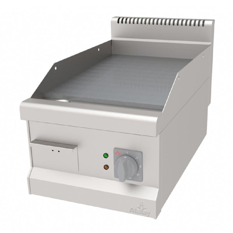 Atalay AEI-470-N 700 Seri Nervürlü Izgara, Paslanmaz Çelik, 40x70 cm, Elektrikli - Atalay