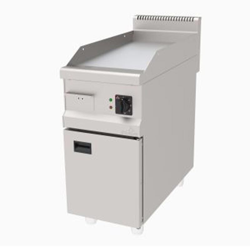 Atalay AEI-490CR 900 Seri Düz Pleyt Izgara, Paslanmaz Çelik, 40x90 cm, Krom Yüzeyli, Elektrikli - Atalay