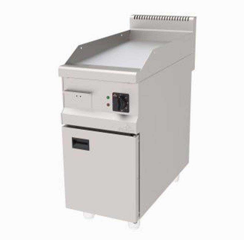 Atalay AEI-490CR 900 Seri Düz Pleyt Izgara, Paslanmaz Çelik, 40x90 cm, Krom Yüzeyli, Elektrikli - 1