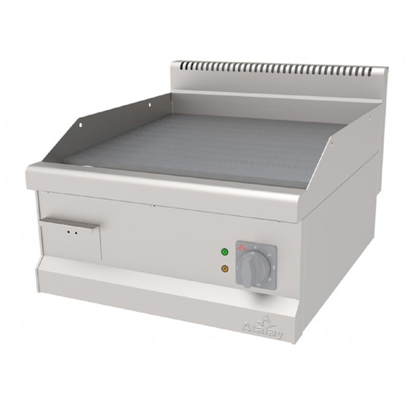 Atalay AEI-670 700 Seri Düz Pleyt Izgara, Paslanmaz Çelik, 60x70 cm, Elektrikli - Atalay