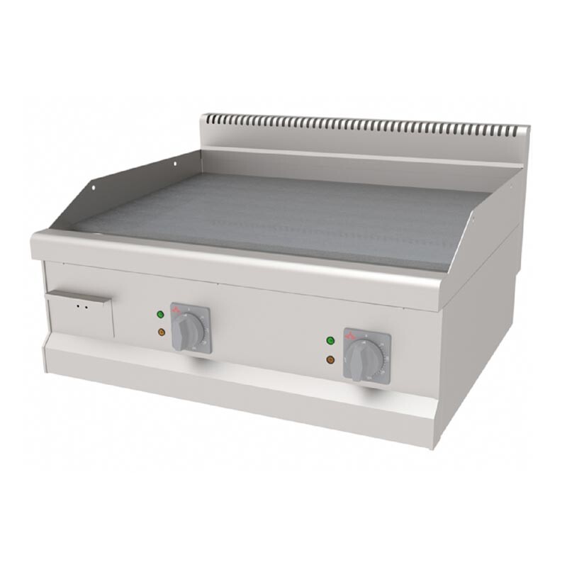 Atalay AEI-870-N 700 Seri Nervürlü Izgara, Paslanmaz Çelik, 80x70 cm, Elektrikli - Atalay