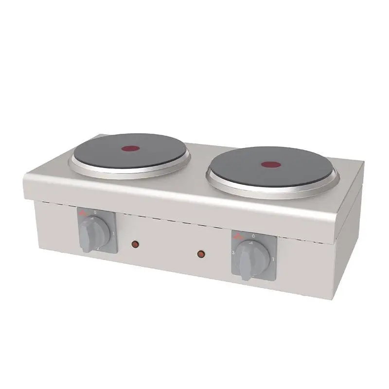 Atalay AEO-02 Set Üstü 2 Pleytli Mini Ocak, 63x36x17 cm, Elektrikli - 1