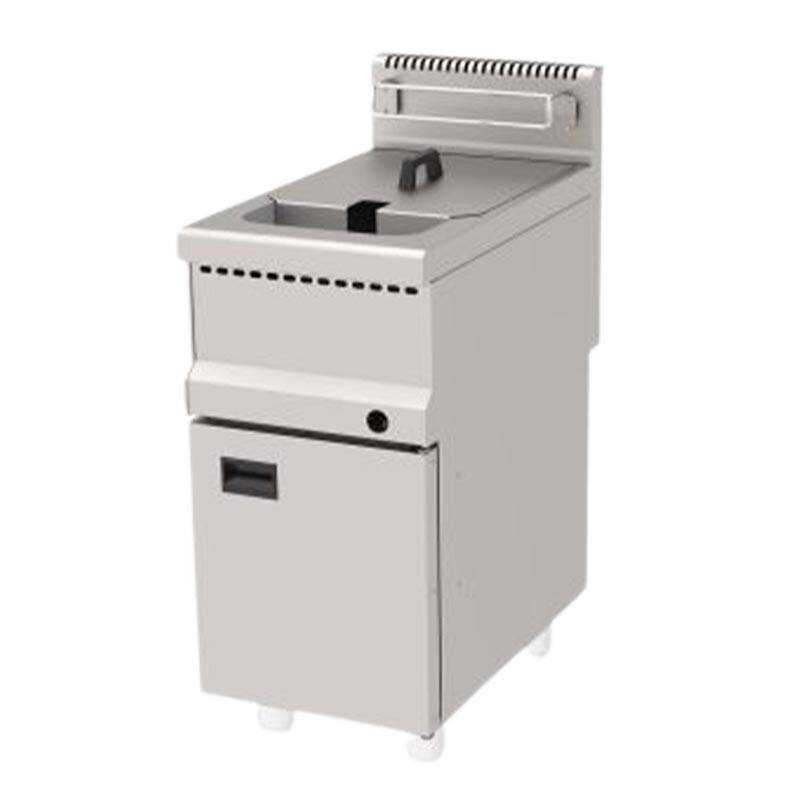 Atalay AGF-470 700 Seri Tek Hazneli Dolaplı Fritöz, 22 Lt, Paslanmaz Çelik, LPG'li - 1