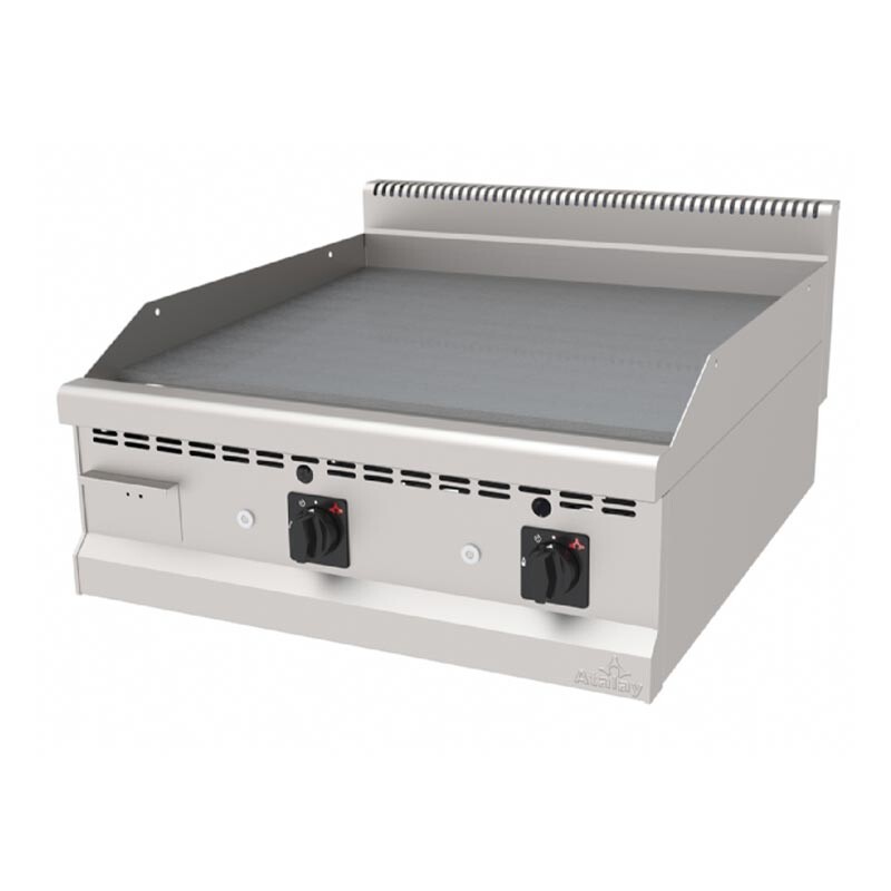 Atalay AGI-890-NDS 900 Seri Setüstü Nervürlü+Düz Izgara, Paslanmaz Çelik, 80x90 cm, Doğalgazlı - Atalay