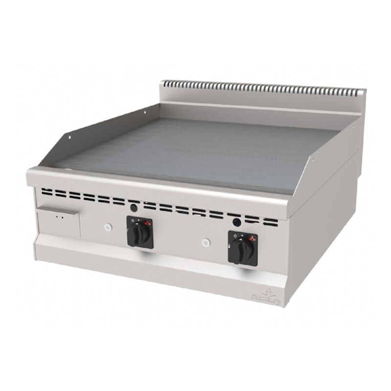 Atalay AGI-890S 900 Seri Setüstü Düz Pleyt Izgara, Paslanmaz Çelik, 80x90 cm, LPG'li - Atalay