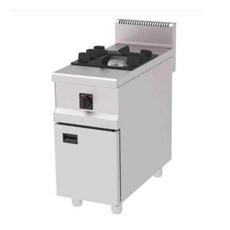 Atalay AGO-490T 900 Seri Dolaplı Tek Bekli Ocak, 40x90x85 cm, Paslanmaz Çelik, LPG'li - Atalay