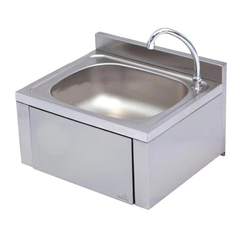 Atalay AKE-01 Dizden Kumandalı Sırtsız Evye, Sıcak Soğuk Su Girişli - Atalay