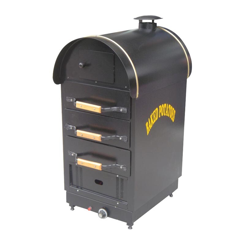 Atalay AKF-30E 3 Çekmeceli Kumpir Fırını, Saat / 36-45 Adet, Elektrikli - Atalay