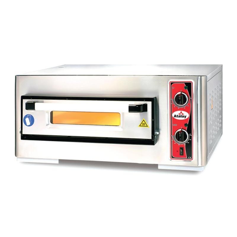 Atalay APF-50-1 24 cm x 4 Pizza Kapasiteli Pizza Fırını, Elektrikli, 4 Kw - 1