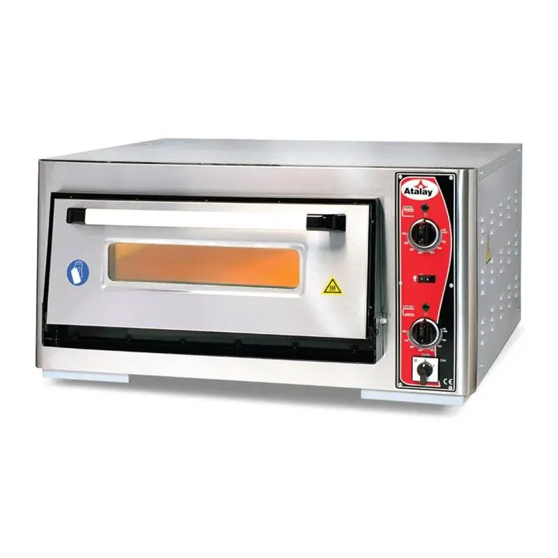 Atalay APF-62-1 30 cm x 4 Pizza Kapasiteli Pizza Fırını, Elektrikli - 1