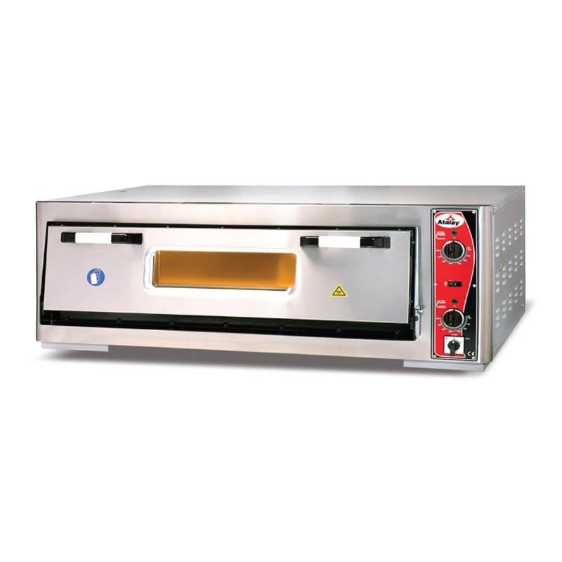 Atalay APF-92-1 30 cm x 9 Pizza Kapasiteli Tek Katlı Pizza Fırını, Elektrikli, 8 Kw - 1