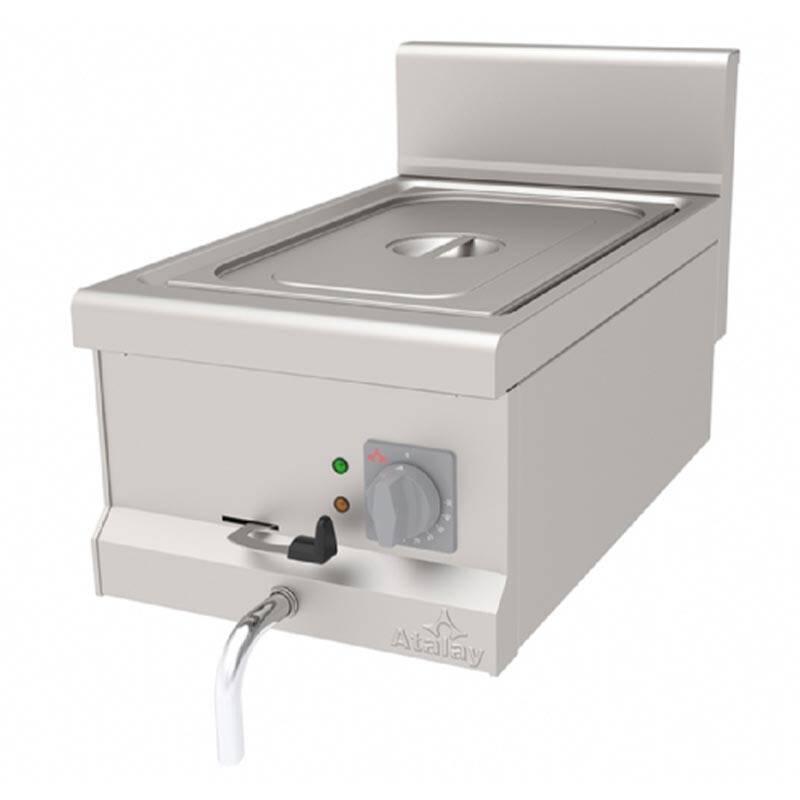 Atalay ASB-470 700 Seri Tek Hazneli Sos Bain-Marie, Paslanmaz Çelik, Elektrikli - 1