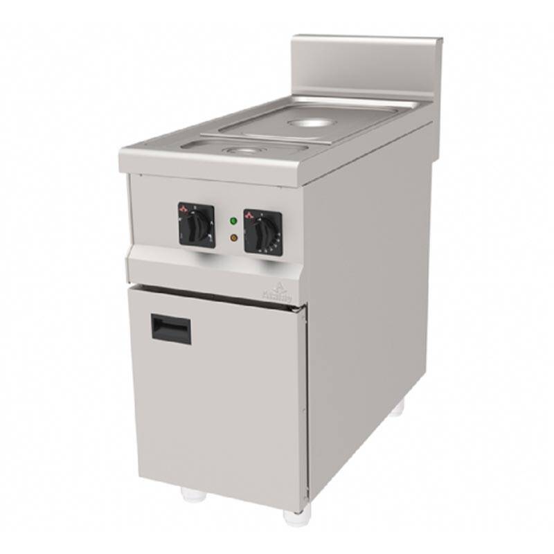 Atalay ASB-490 900 Seri Tek Hazneli Dolaplı Sos Bain-Marie, Paslanmaz Çelik, Elektrikli - 1