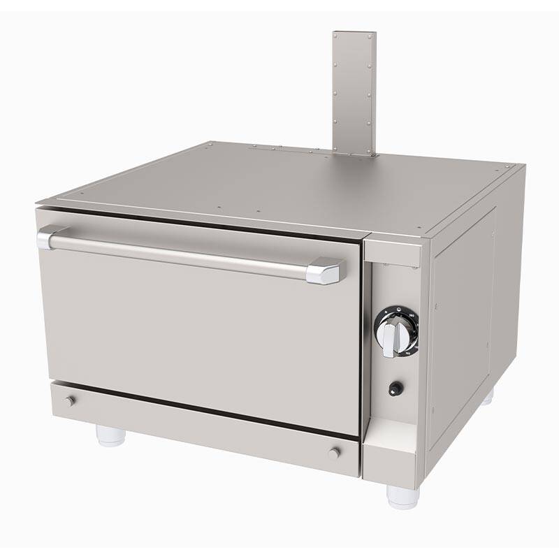 Atalay ASFG-873 730 Seri Statik Boyalı Set Altı Fırın, Paslanmaz Çelik, GN 2/1, Doğalgazlı - 1